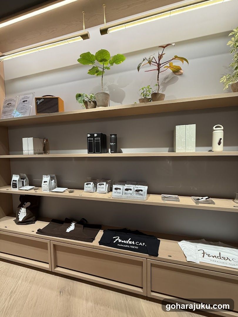 Fender Cafe Interior Display