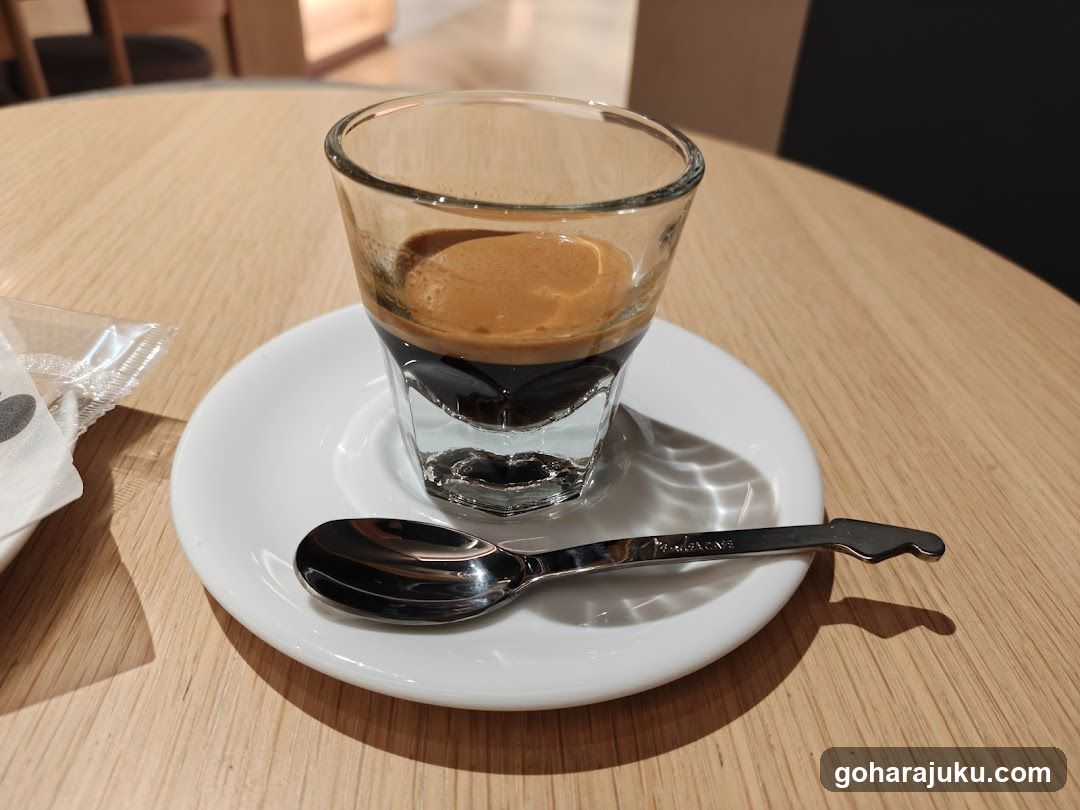 Espresso in Glass Cup