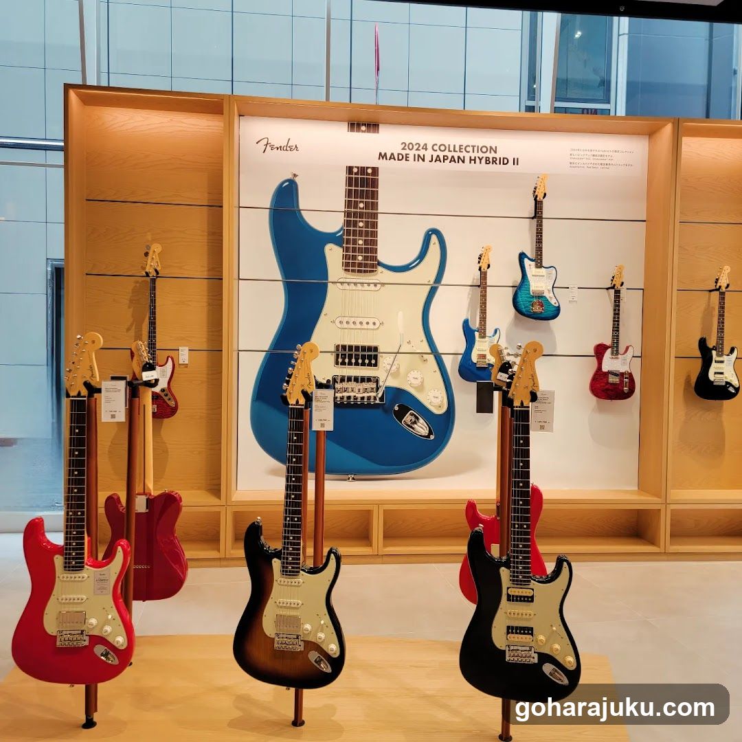 Fender Guitar Display