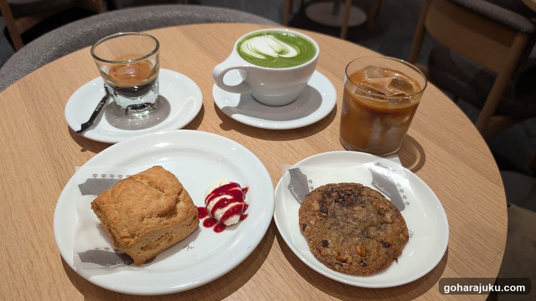 Coffee and Pastry Spread