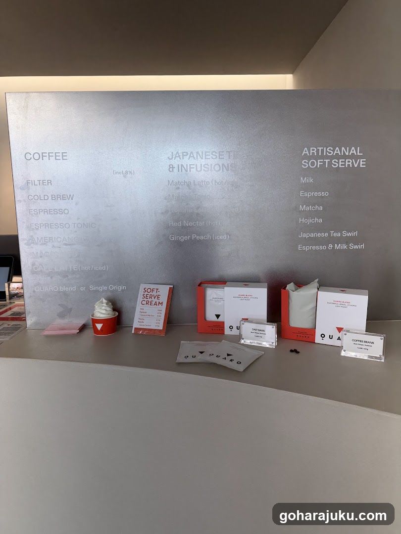 Coffee and Tea Display