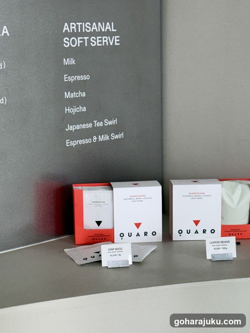 Quaro Coffee Product Display