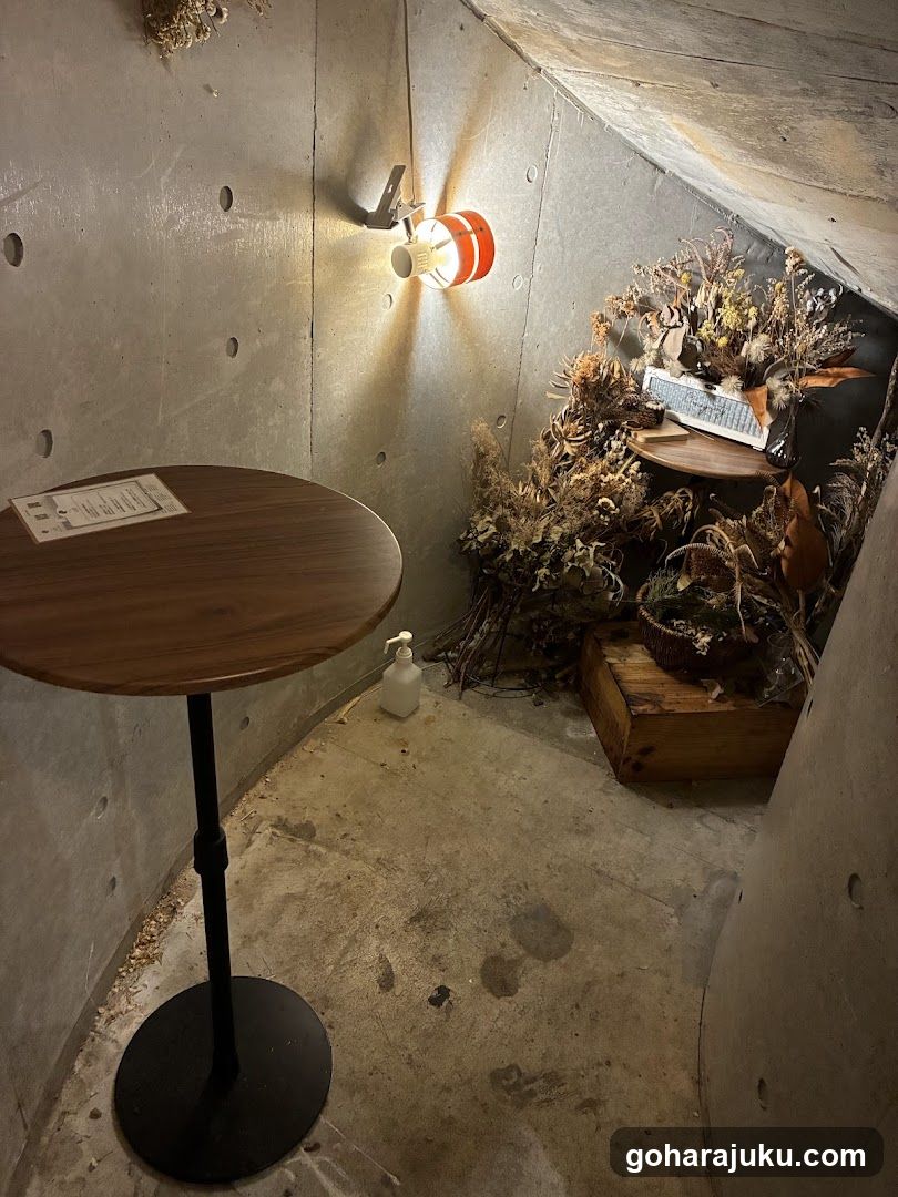 Interior Corner with Table and Decor