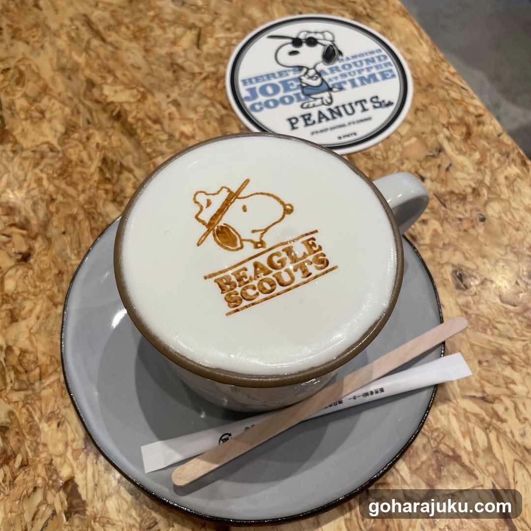 Snoopy Latte Art