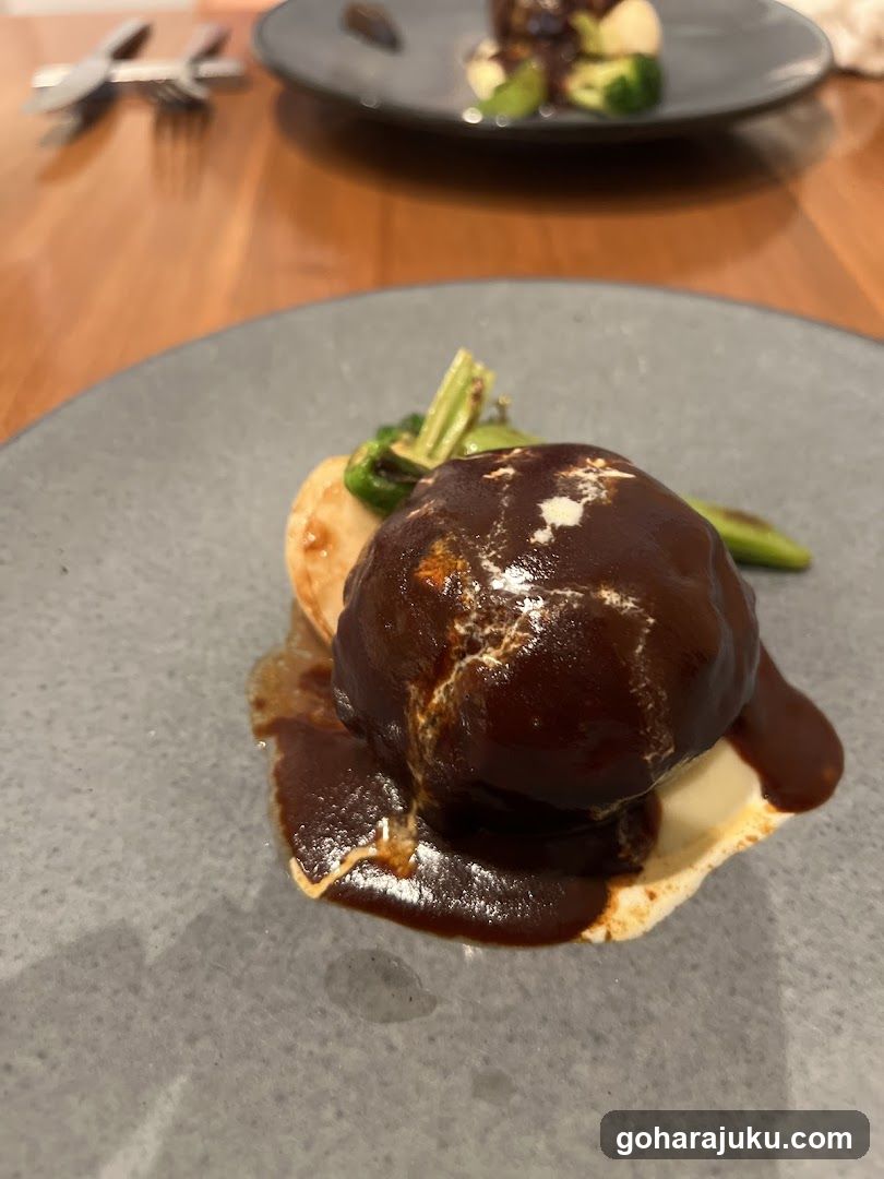 Chocolate Dessert with Sauce