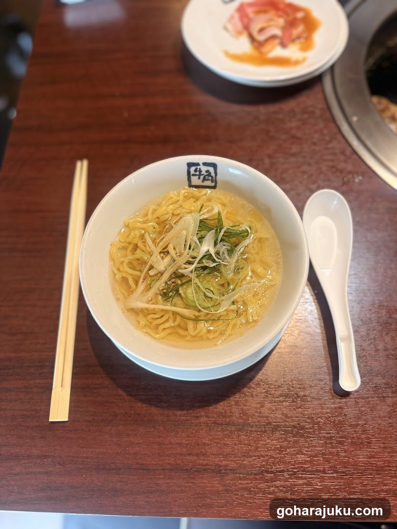 Ramen Bowl with Chopsticks and Spoon