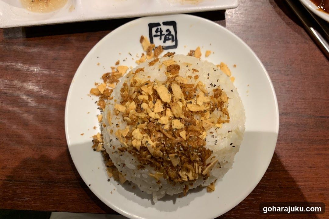 Rice Bowl with Crispy Toppings