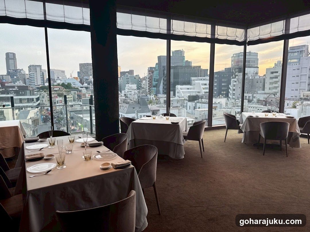 Dining Room with City View