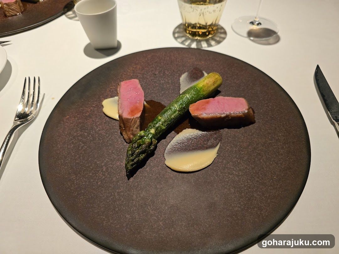 Asparagus and Meat Dish
