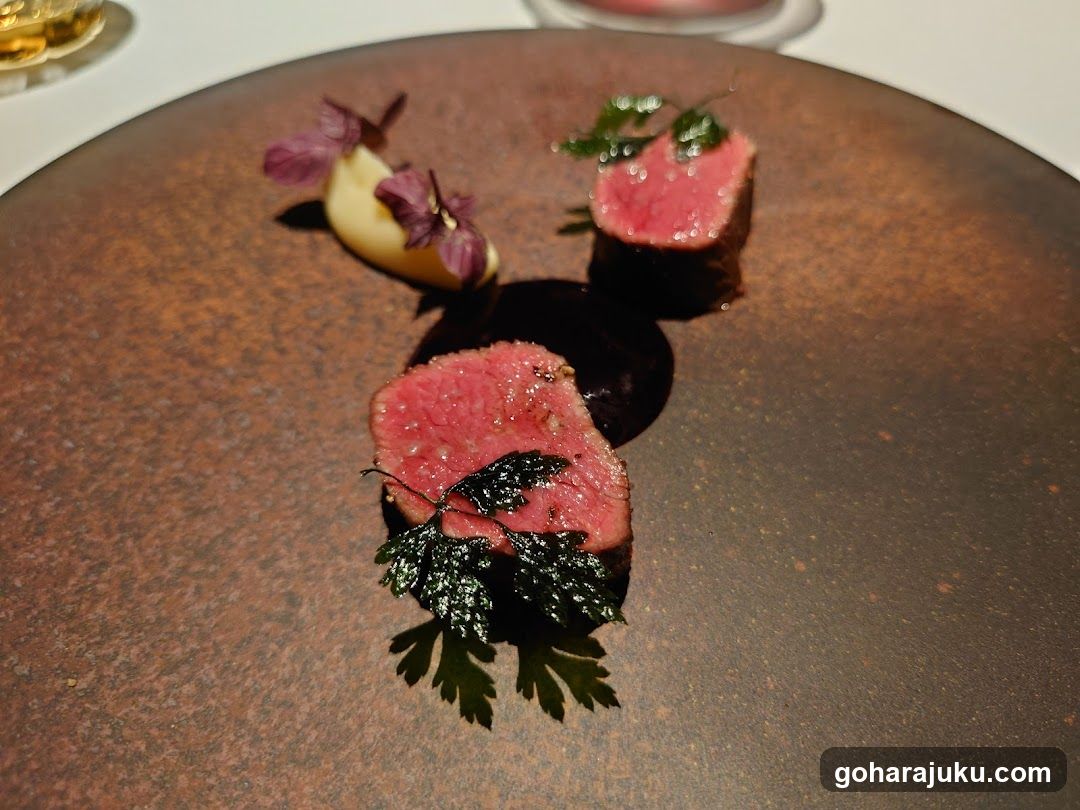 Sliced Beef with Garnish