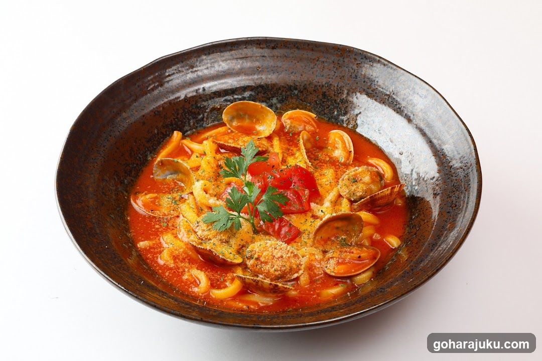 Clam Soup with Pasta
