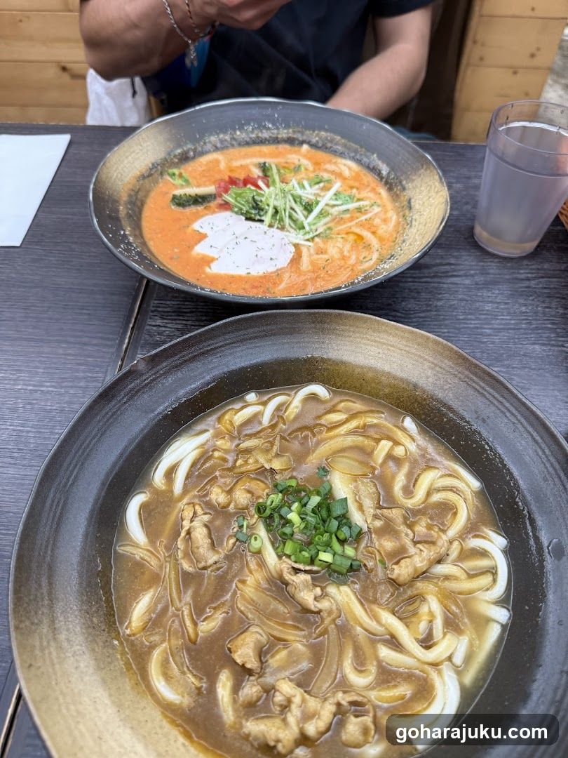 Ramen Bowls on a Table