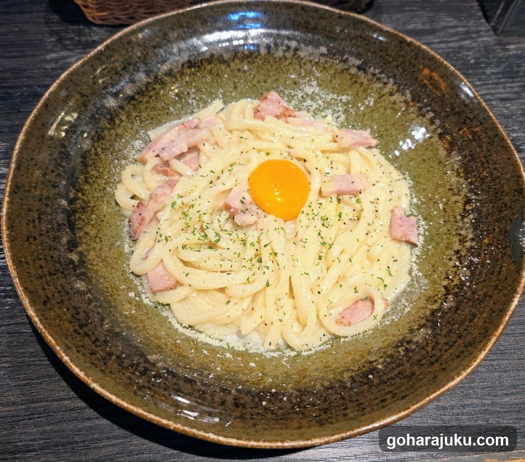 Ham and Egg Pasta