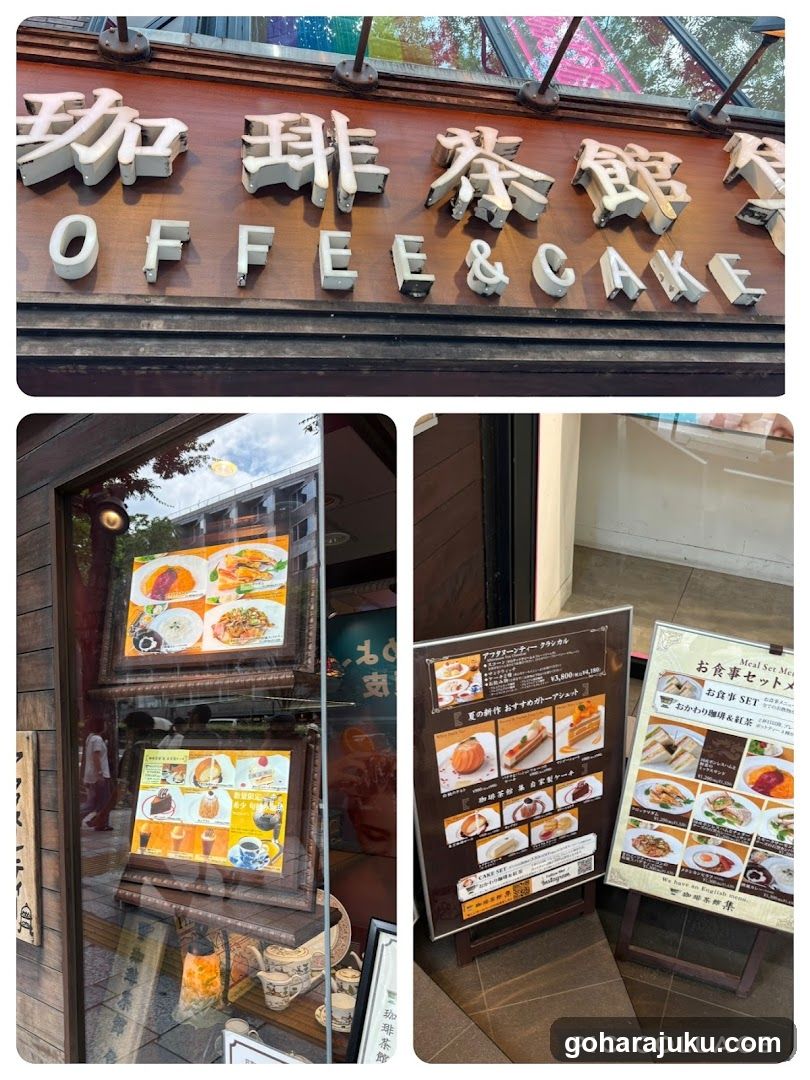 Coffee & Cake Store Interior and Exterior