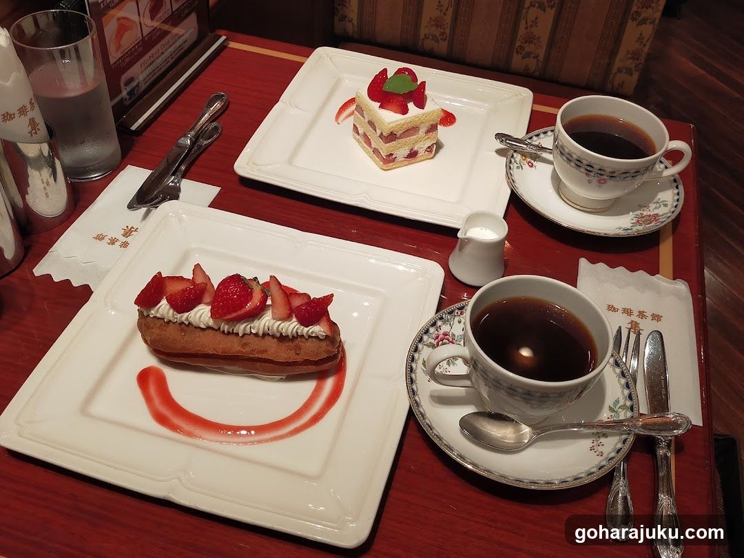 Tea and Cake Setting