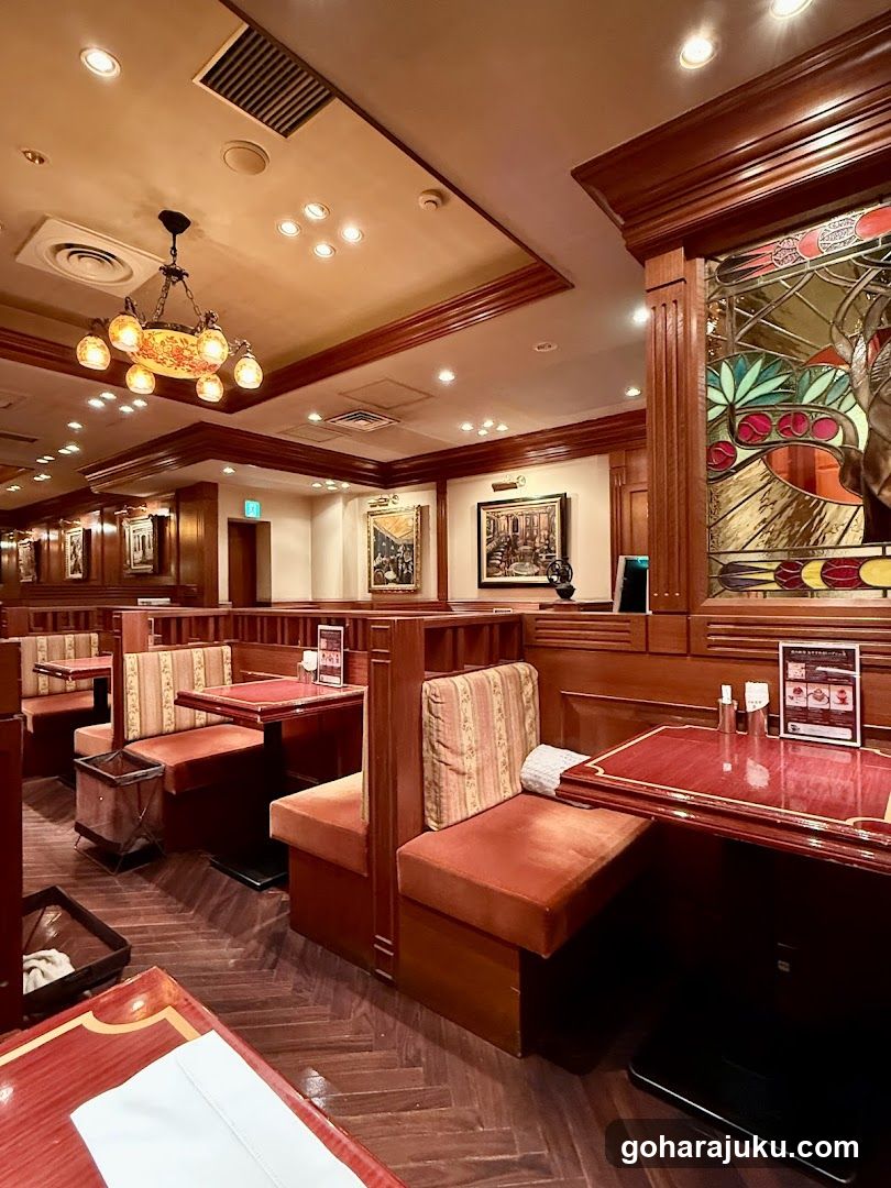 Interior of a cozy restaurant or cafe