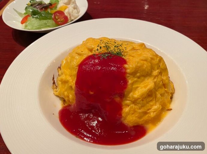 Omelette with Sauce