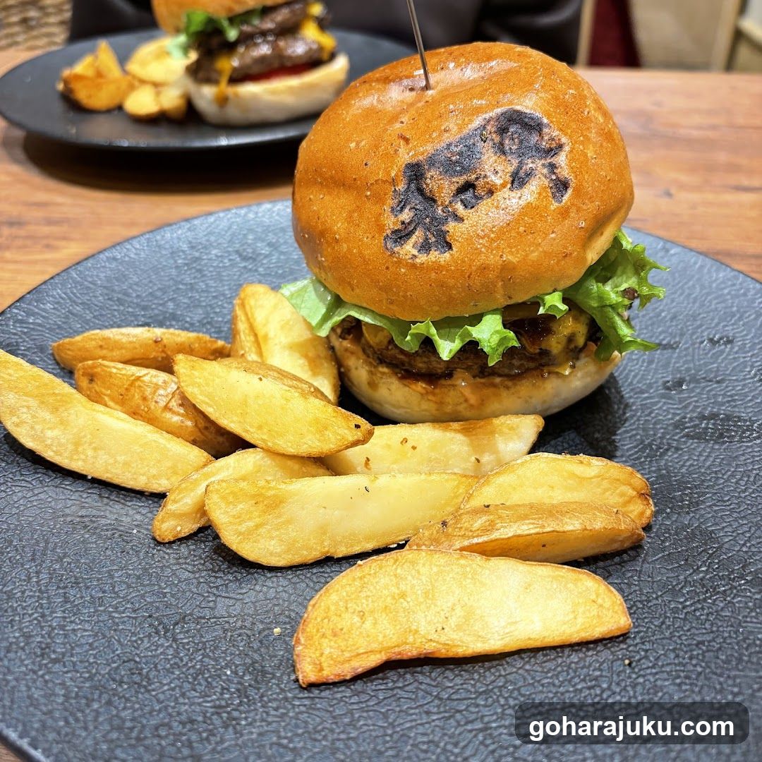 Burger and Fries