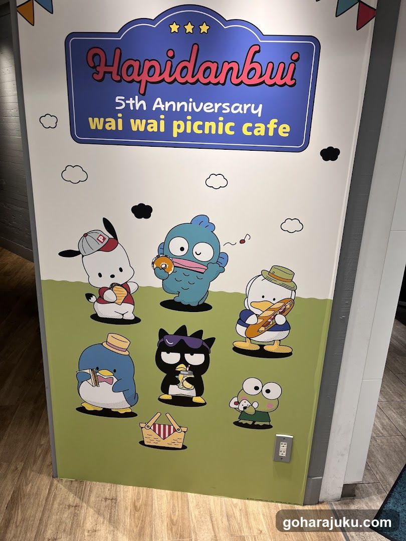Hapidanbui 5th Anniversary wai wai picnic cafe