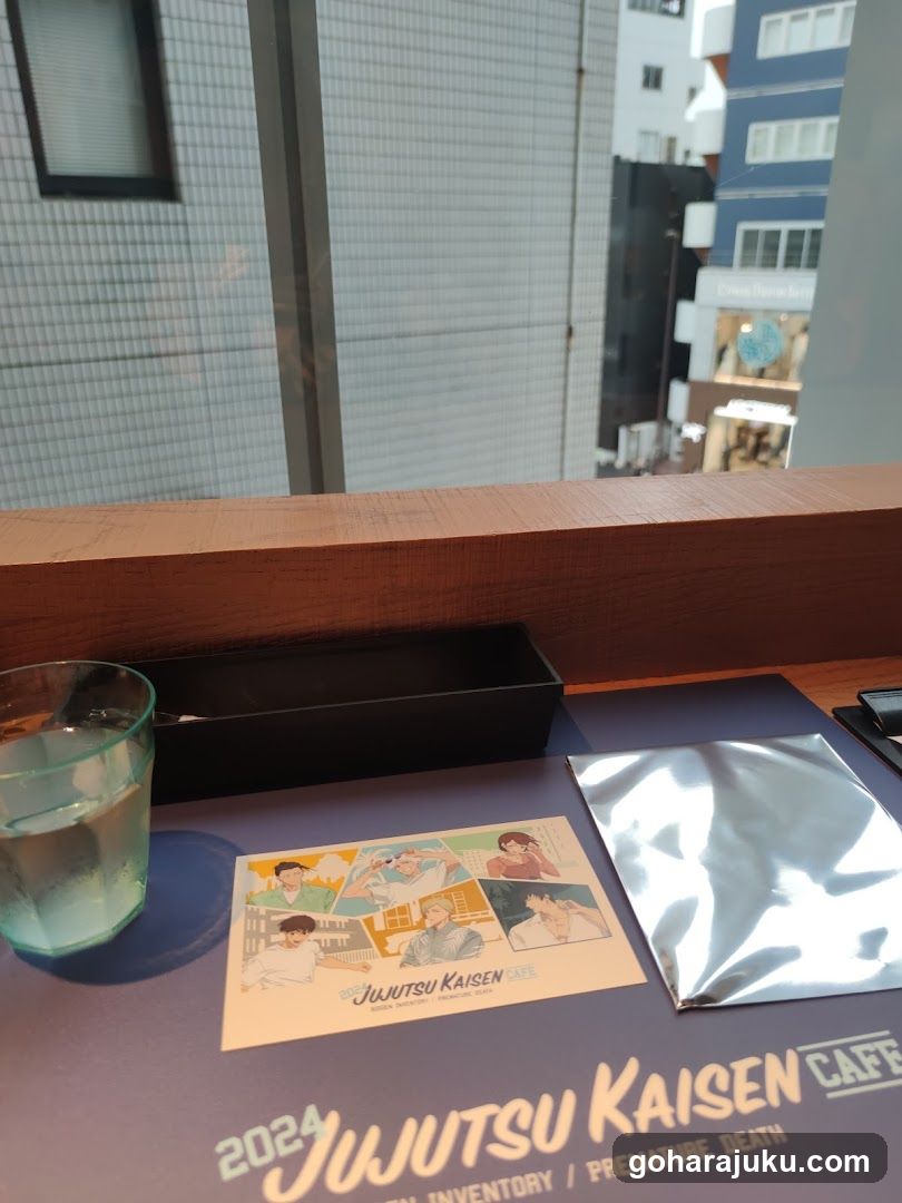Jujutsu Kaisen Cafe Table Setting