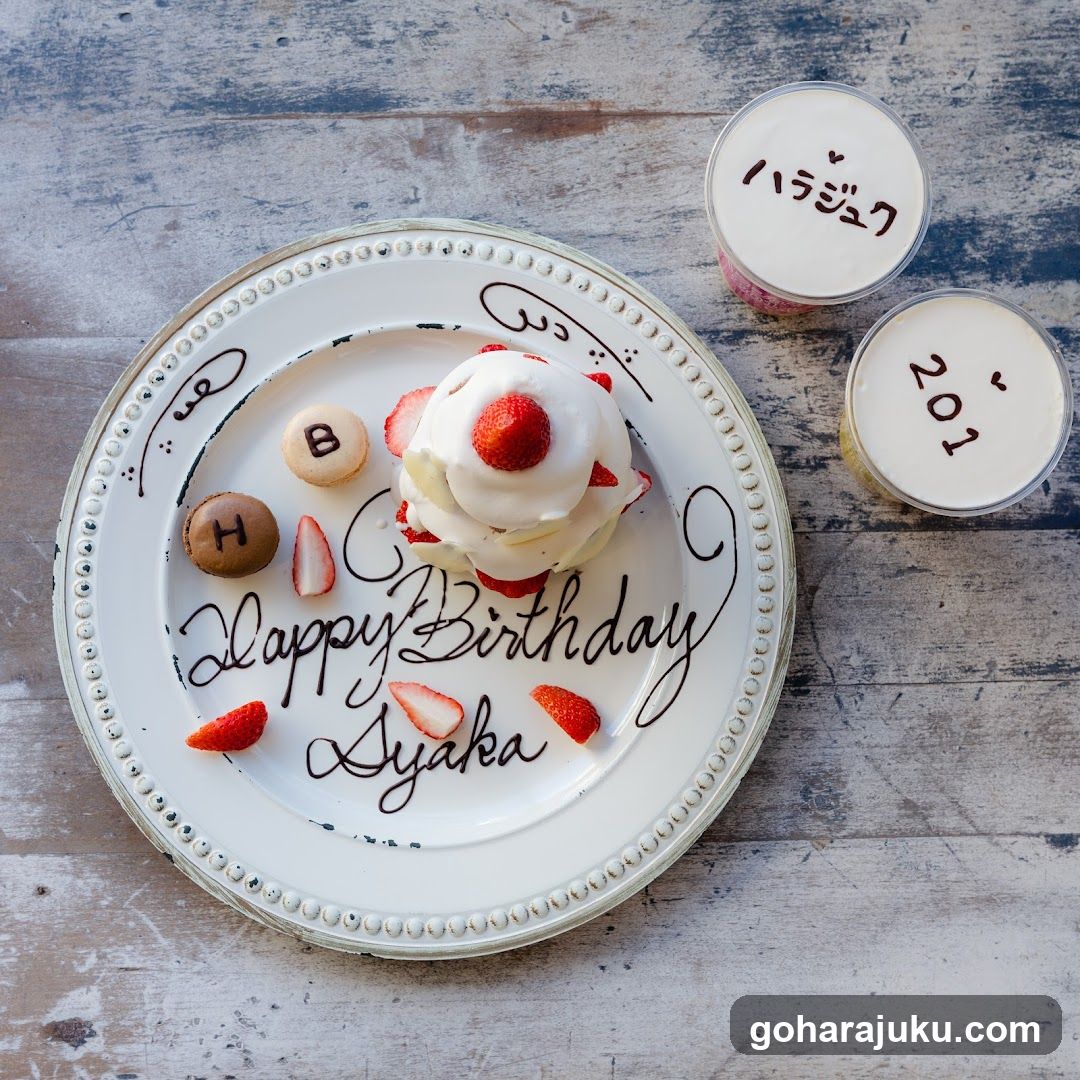 Birthday Cake with Syaka