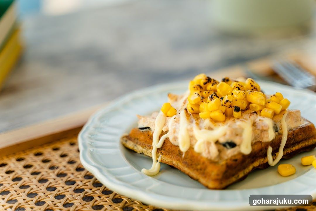 Corn Tuna Toast