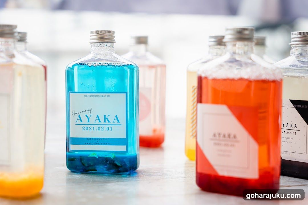 Ayaka Bottled Drinks Display