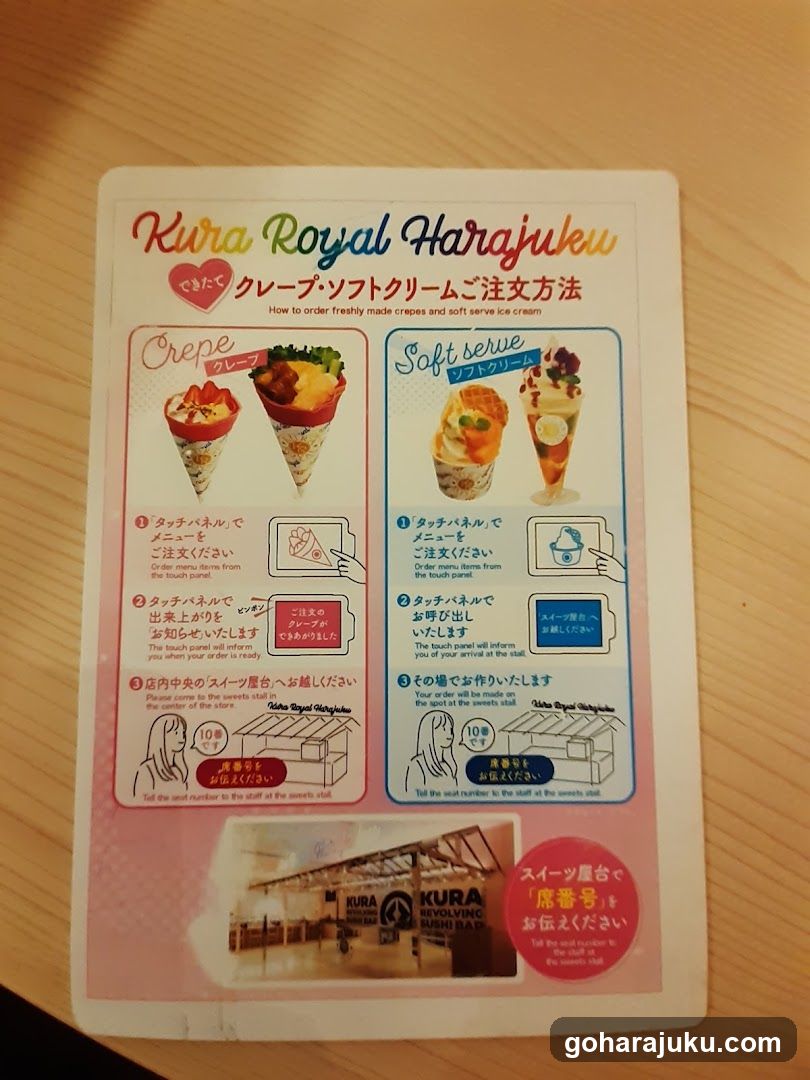 Kura Royal Harajuku Order Guide