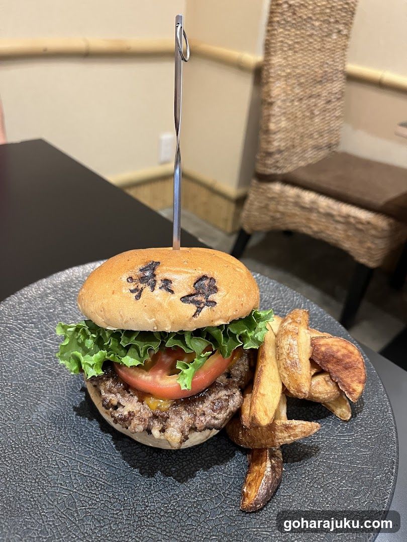 Burger with Fries