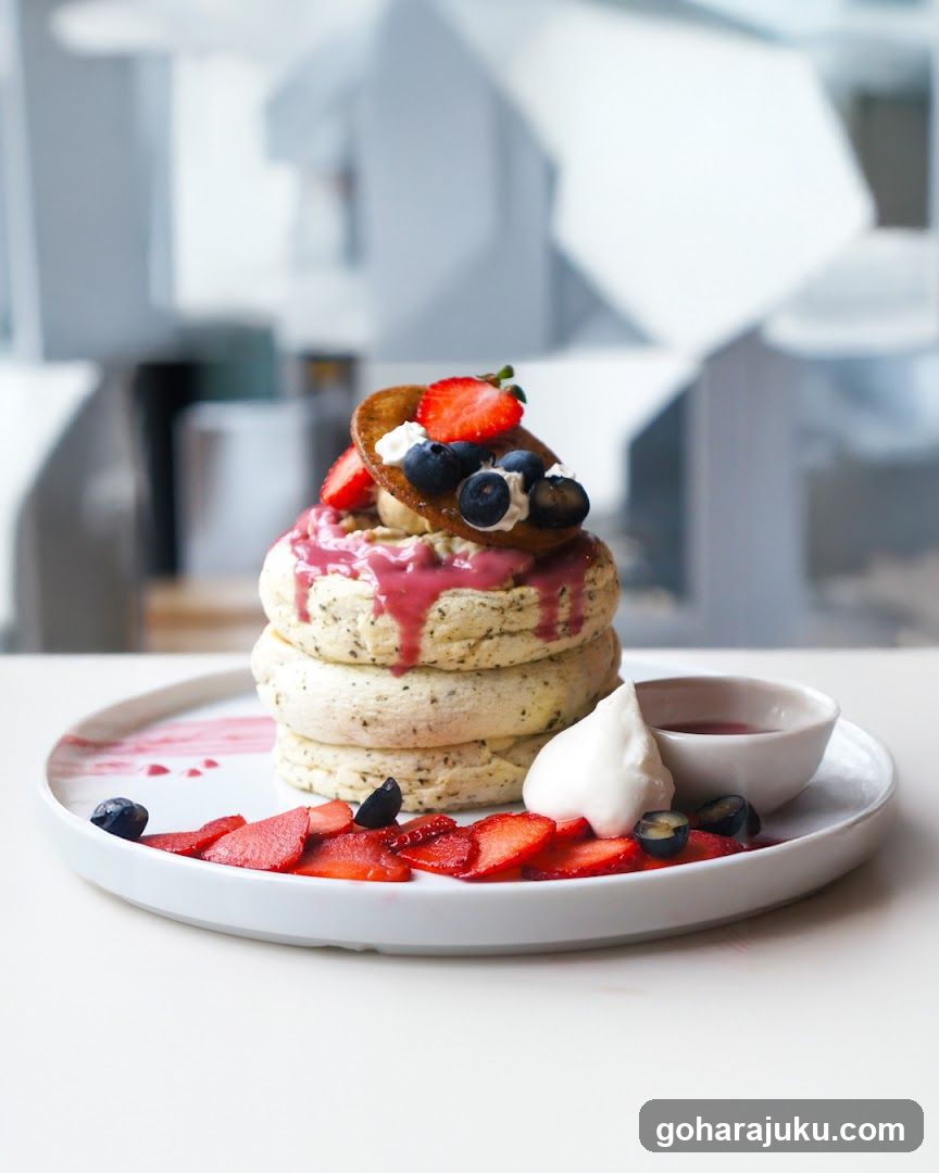 Berry Topped Pancakes