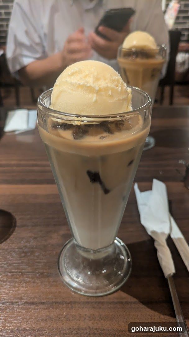 Iced Coffee with Ice Cream