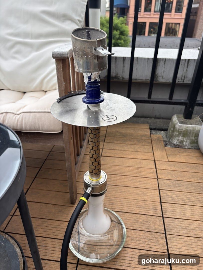 Hookah on Balcony