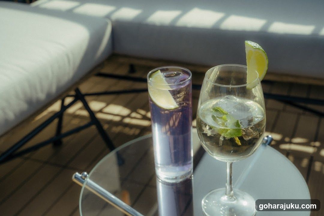 Outdoor Drinks on Patio