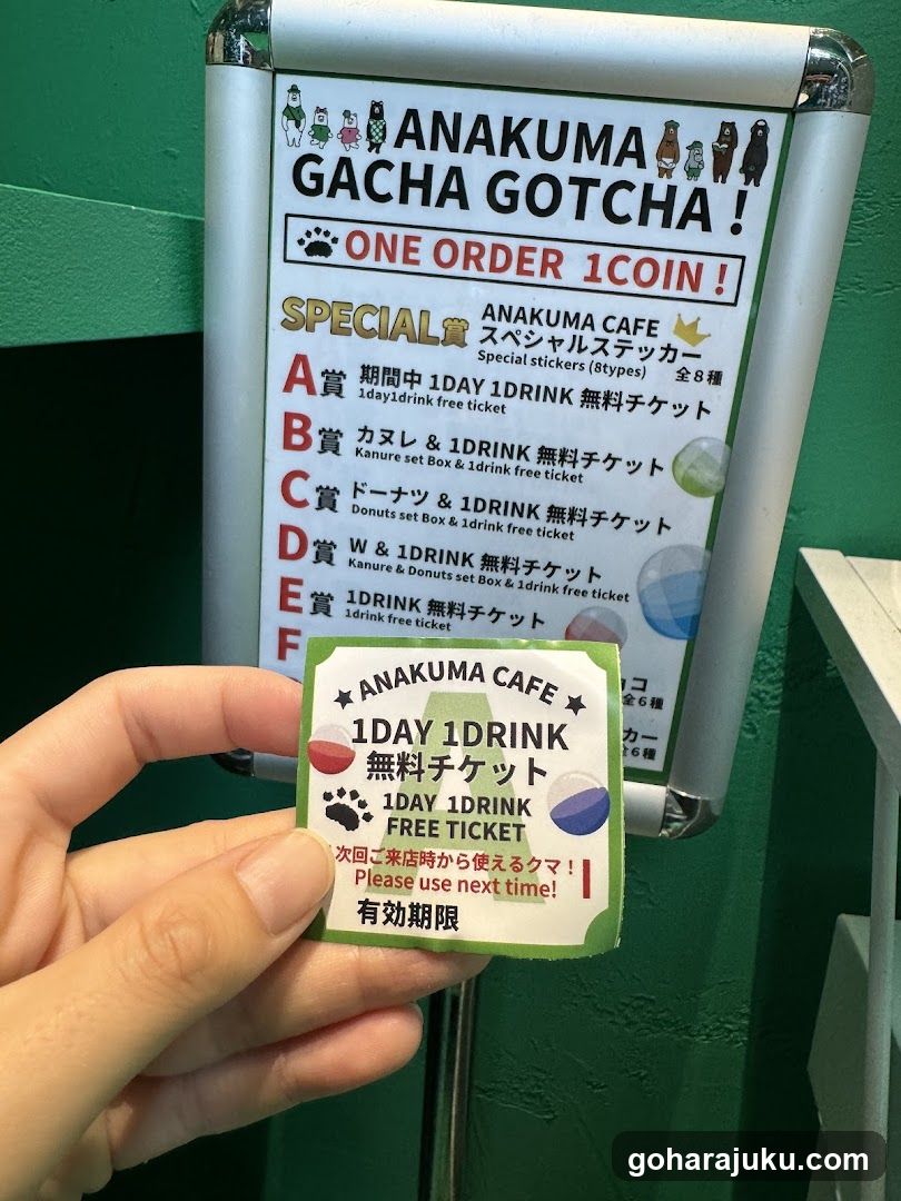 Anakuma Cafe Gacha Gotcha!