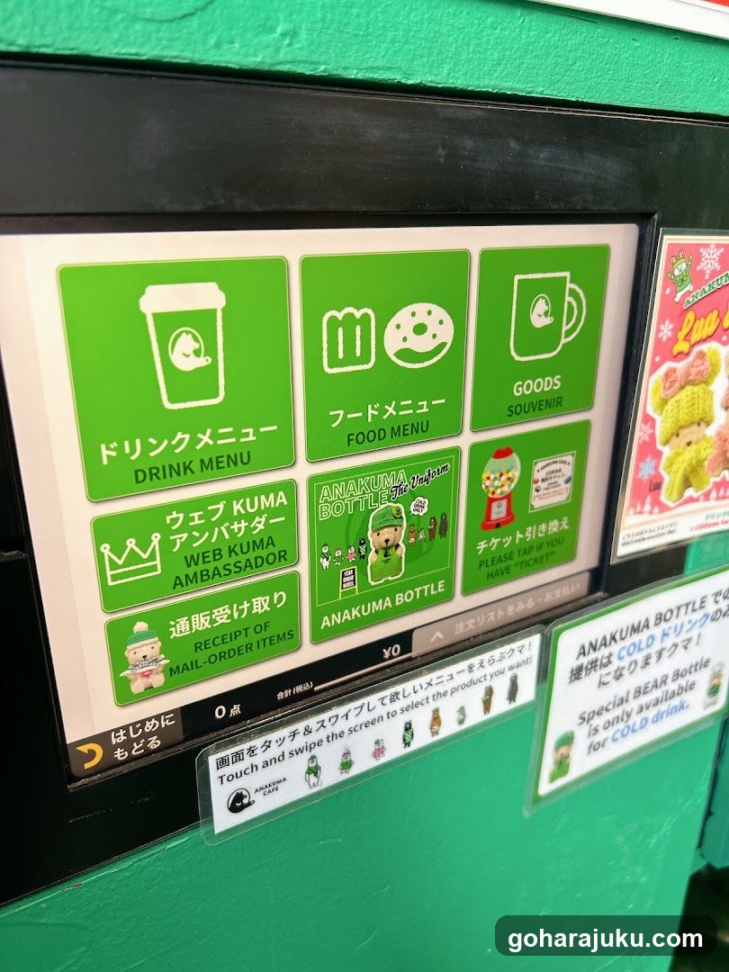 Touch Screen Kiosk Interface