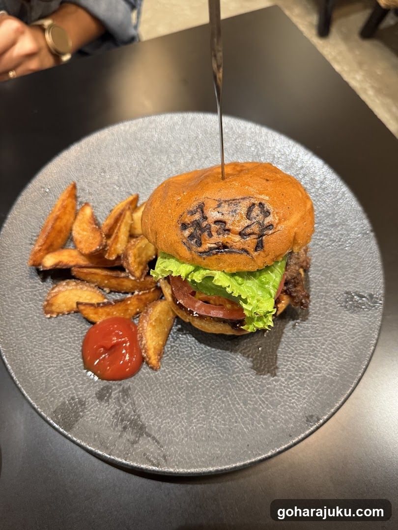 Burger with Fries