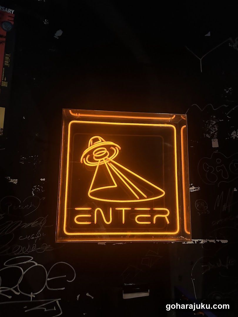 Neon UFO Sign