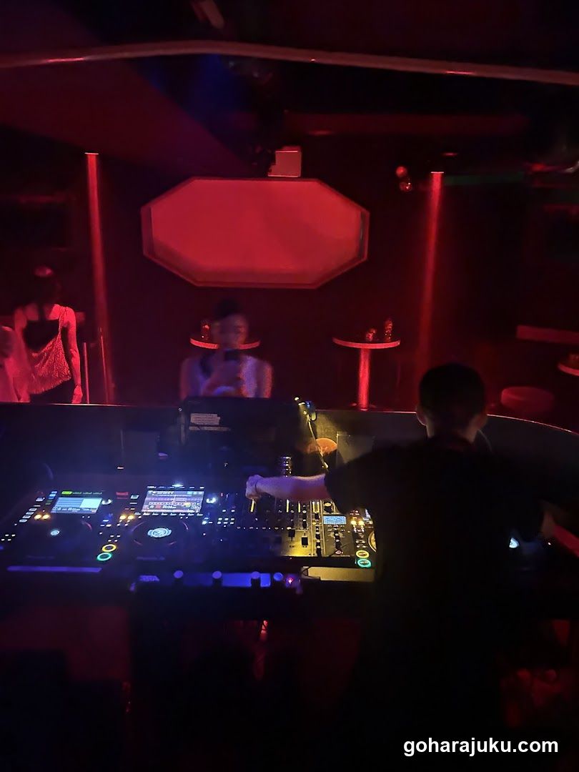 DJ at a club or bar