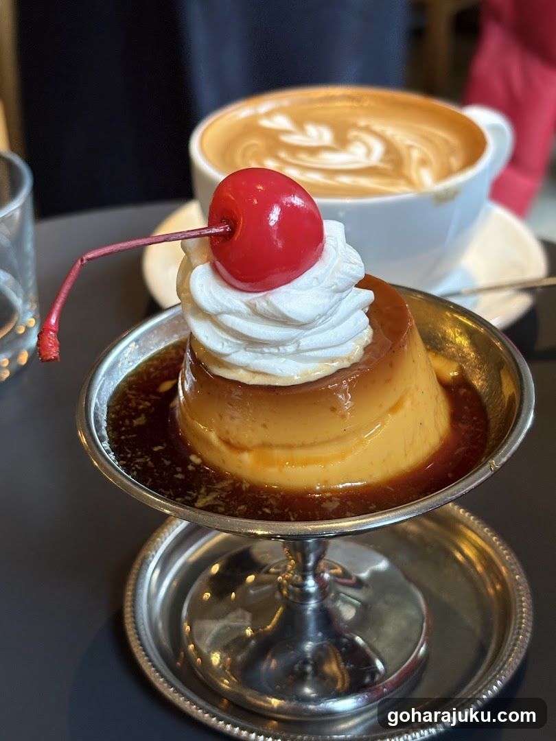 Caramel Pudding and Latte