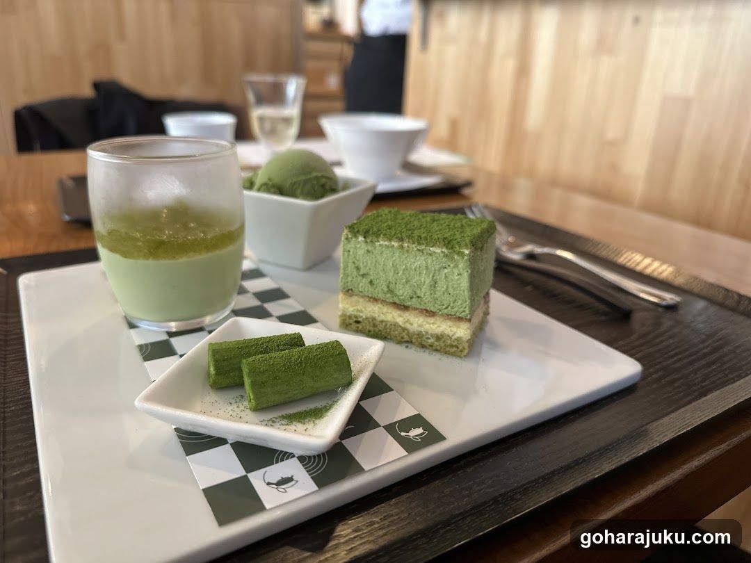 Matcha Dessert Set