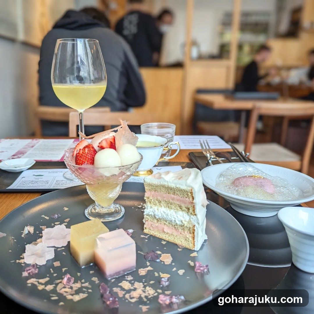Dessert and Drink Spread