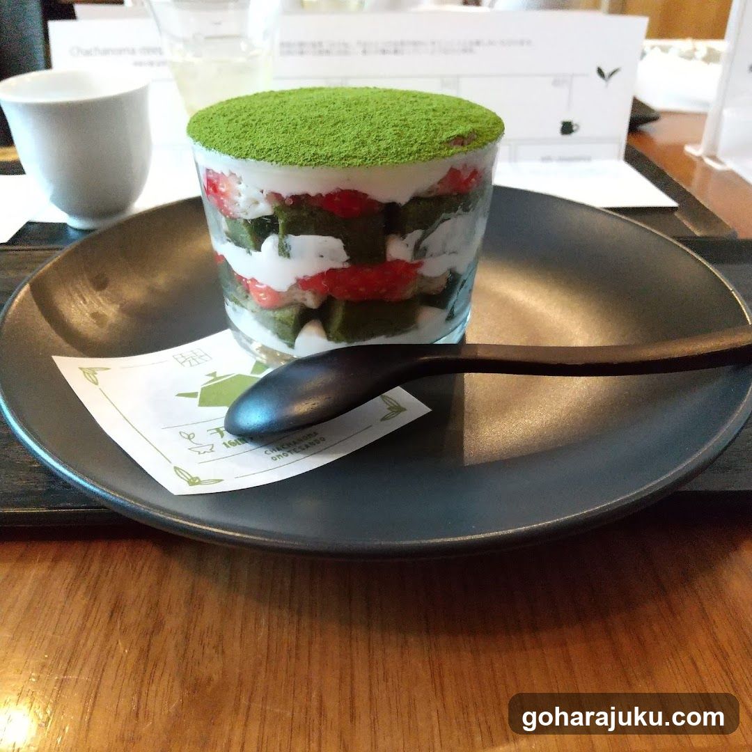 Matcha Strawberry Dessert