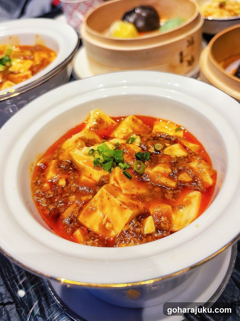 Spicy Mapo Tofu Dish