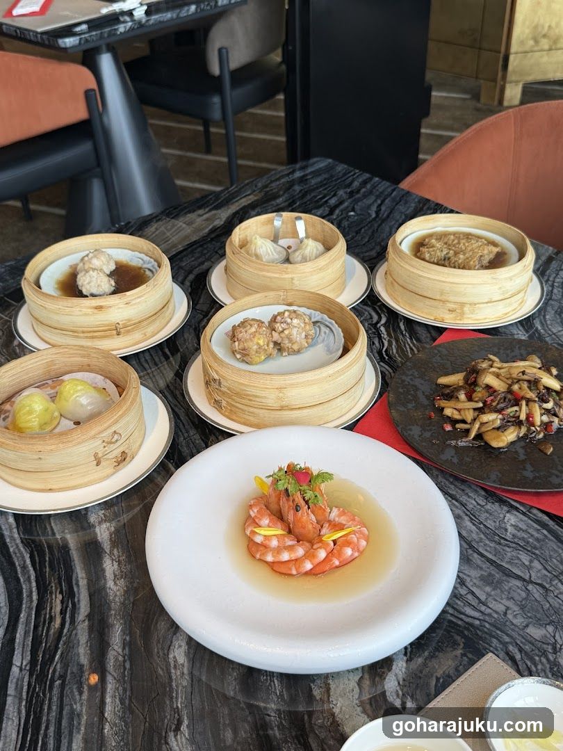 Dim Sum and Seafood Platter