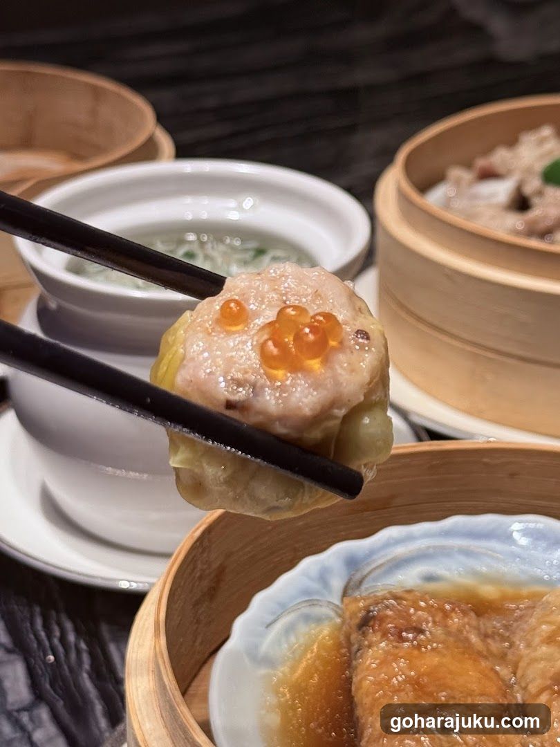 Dim Sum with Fish Roe