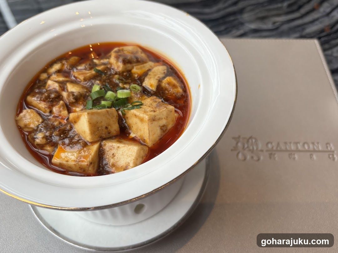 Mapo Tofu Dish