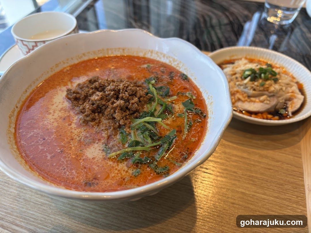 Spicy Soup with Minced Meat and Greens