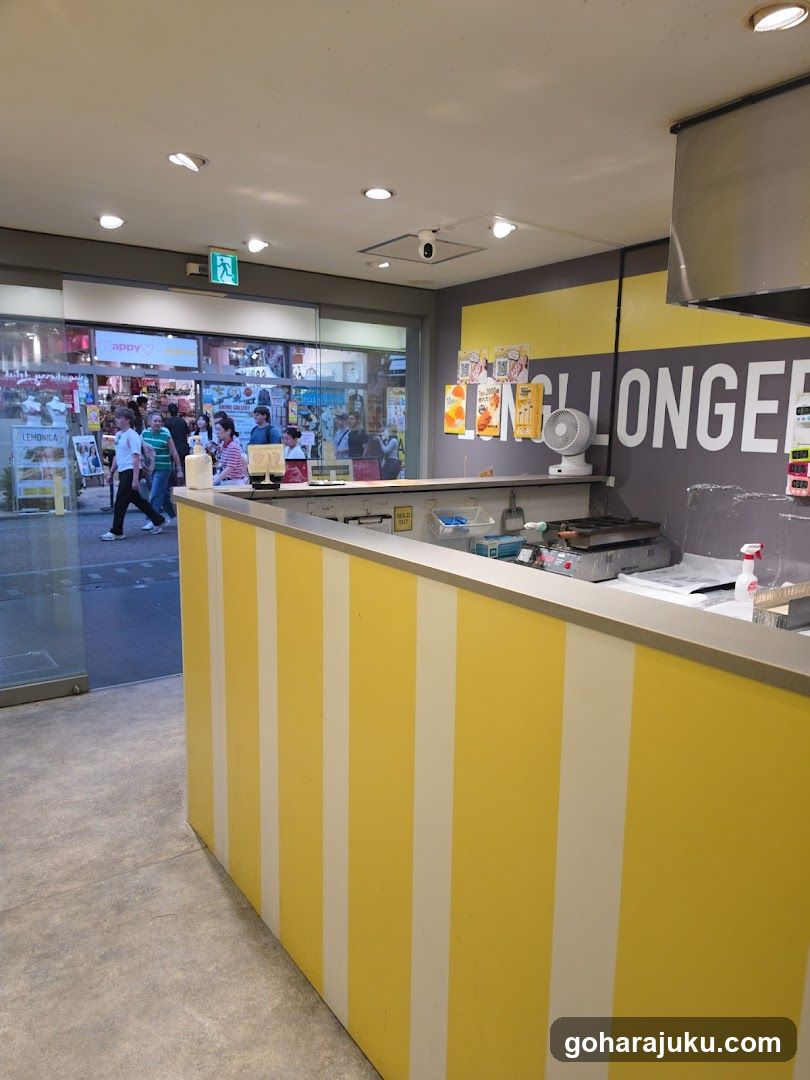 Food Counter Interior View