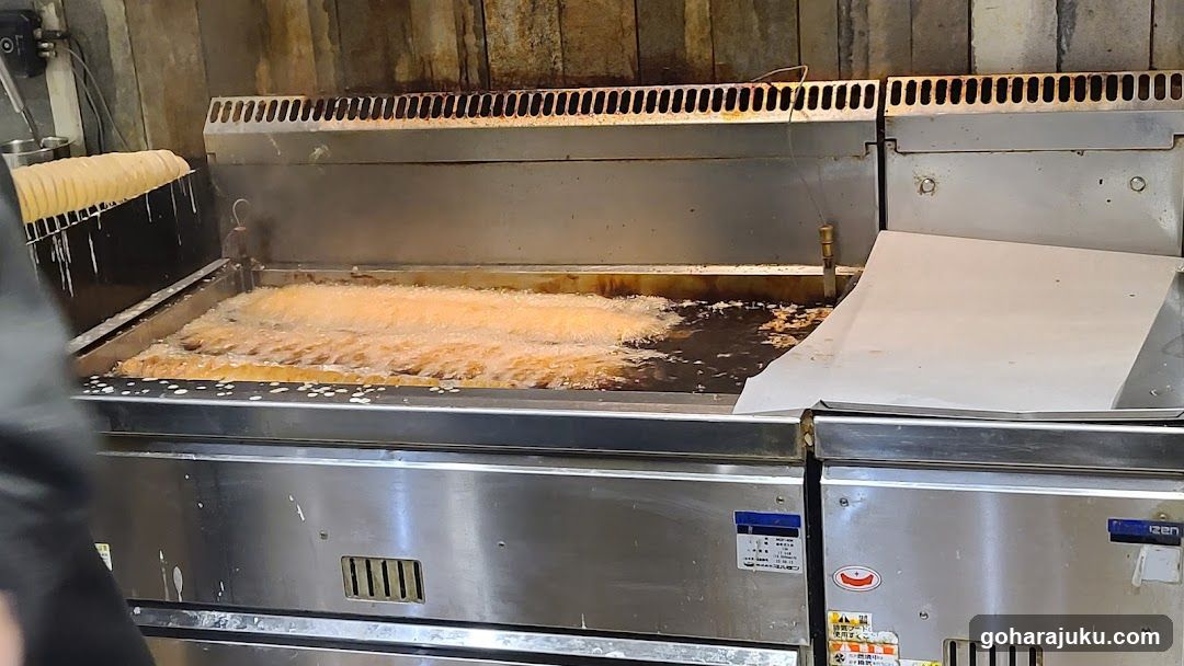 Frying Station in Kitchen
