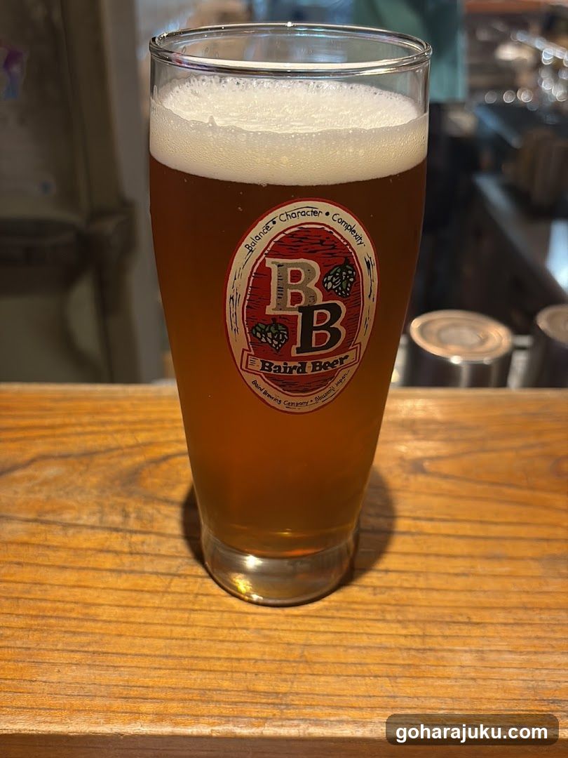 Baird Beer Glass